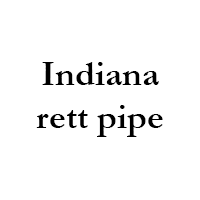Indiana - rett, lang tobakkspipe